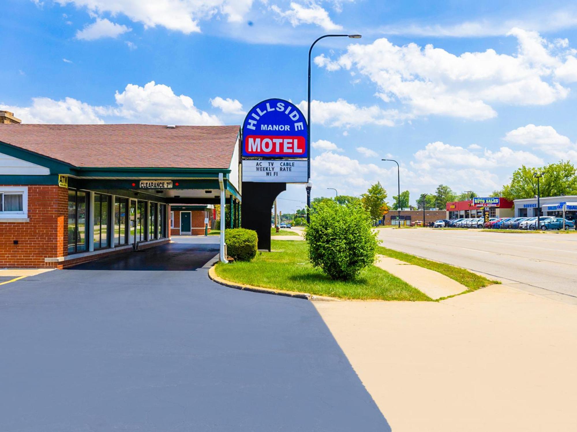 הילסייד Manor Motel By Oyo Near Oak Brook Chicago Westchester מראה חיצוני תמונה